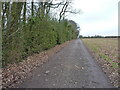 Track & footpath to Haughton Farm