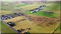 Veensgarth from the air