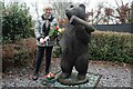 Wojtek the war-loving soldier bear, Weelsby Park, Grimsby (3)