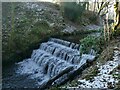 Weir on North Beck, upstream of Goose Eye