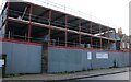 Frame of new flats on Lordship Park, Stoke Newington