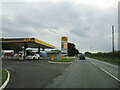 Service  Station  on  A697  southbound  at  Haugh  Head