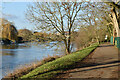 Riverside path at Staines