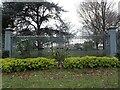 Historic gates in Lyle Park