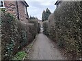 Path from Maurice Walk to Market Place,  Hampstead Garden Suburb 