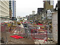 Uncovering the Dock Feeder canal in Churchill Way