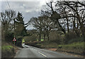 Staggered junction ahead on the A373, heading east