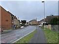 View along Vicarage Road