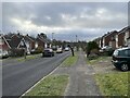 View along Oakfield Road