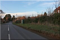 SU2488 : Longcot Road, Shrivenham by David Howard