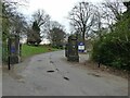 Entrance to Harehills Cemetery