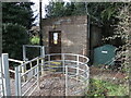 Pumping station by the path