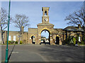 Gatehouse with clock tower, Horseshoe Barracks Shoebury