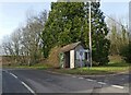 Bus shelter at Cross Ash