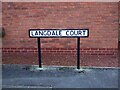 Langdale Court sign