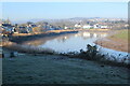 River Usk behind Isca Road