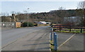 Bradley Mills Road approaching the bridge over the River Colne, Huddersfield