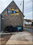 SO5517 : Tyres, Old Ross Road, Whitchurch, Herefordshire by Jaggery