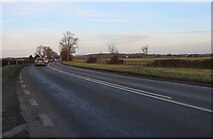 SU2691 : Faringdon Road past Watchfield by David Howard