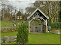 All Hallows, Kirkburton: entrance to lower churchyard