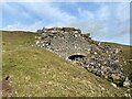 NY7606 : Old limekiln near Whinny Hill by Adrian Taylor