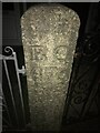 Boundary stone on Heanton Villas