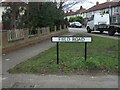 Field Road sign