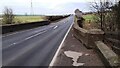 New Gelt Bridge taking A69 NE over River Gelt