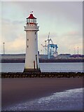 SJ3094 : New Brighton lighthouse by NigglePics