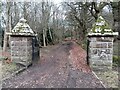 Gates to the Lantern Drive, Gellyburn