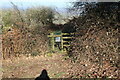 Stile at end of diverted footpath