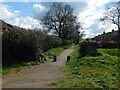 Path towards Polehanger Lane, Gadebridge