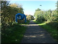 Big Blue Pipe artwork, Derwenthorpe