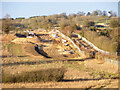 Road construction at the "Money Hill Development", Ashby-de-la-Zouch