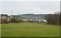 Birchencliffe Recreation Ground seen from Halifax Road, Birchencliffe, Huddersfield