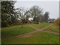 Site of the old railway station, Queens Walk, Ledbury