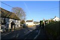 The High Street (A3052) through Newton Poppleford