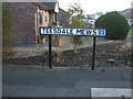 Teesdale Mews sign