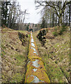 Pipeline carrying water to Finlarig Power Station