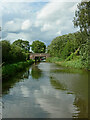 Staffordshire and Worcestersire Canal approaching Penkridge