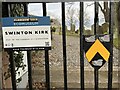 The Gates to Swinton Kirk