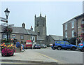 Church of St Just in Penwith and a Fingerpost