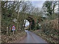 Former railway bridge in Northington Road