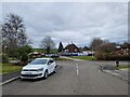 Looking from Vale Way across to The King Charles