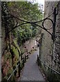 Descending the Stoneway Steps