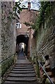 Ascending the Stoneway Steps