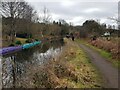 SO8480 : Colourful boats, Staffordshire and Worcestershire Canal by Jeff Gogarty