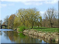 Canalside parkland near Pendeford in Wolverhampton