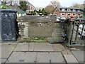 Old Bridge Marker beside the A3400 on Clopton Bridge