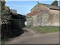 Farm Watch notice on a gate, Rockhampton Hill, Morton, South Gloucestershire